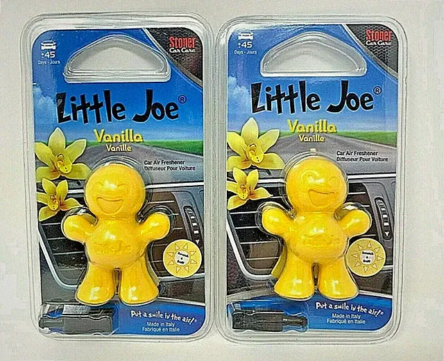 (2) Little Joe Car Care Air Freshener - Clips to A/C Air Vent - YOU CHOOSE SCENT