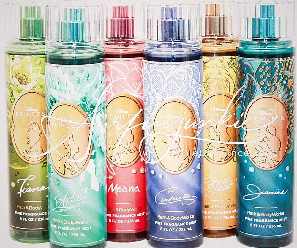 Bath & Body Works Disney Princess Fine Fragrance Mist Spray Splash CHOOSE SCENT