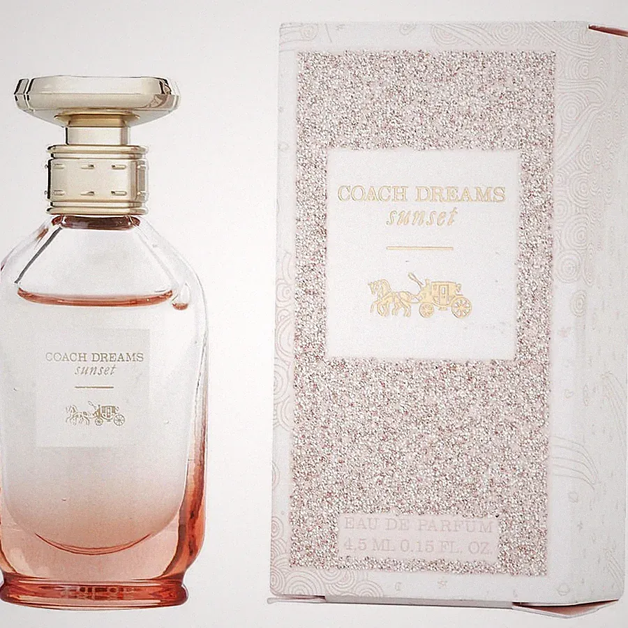 COACH DREAMS SUNSET .15 OZ EAU DE PARFUM SPLASH MINI WOMEN PERFUME 4ML NEW NIB