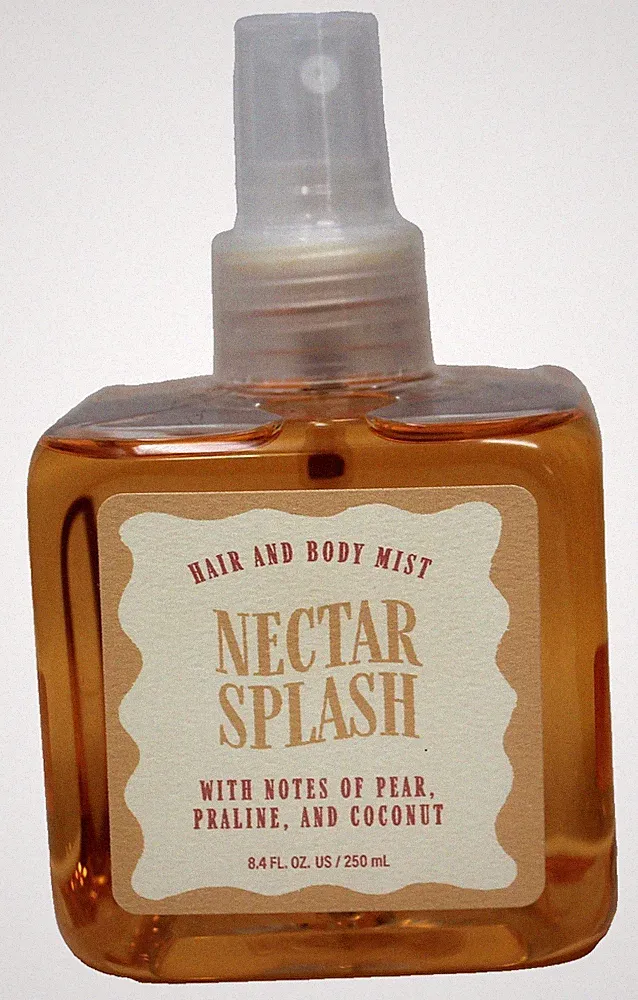 Nectar Splash Hair & Body Mist 8.4 oz 251 mL Tru Fragrance & Beauty New