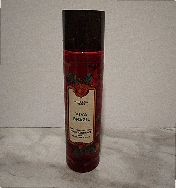 New Bath & Body Works Viva Brazil Fragrance Mist Body Spray Splash 8Oz SHIP FAST