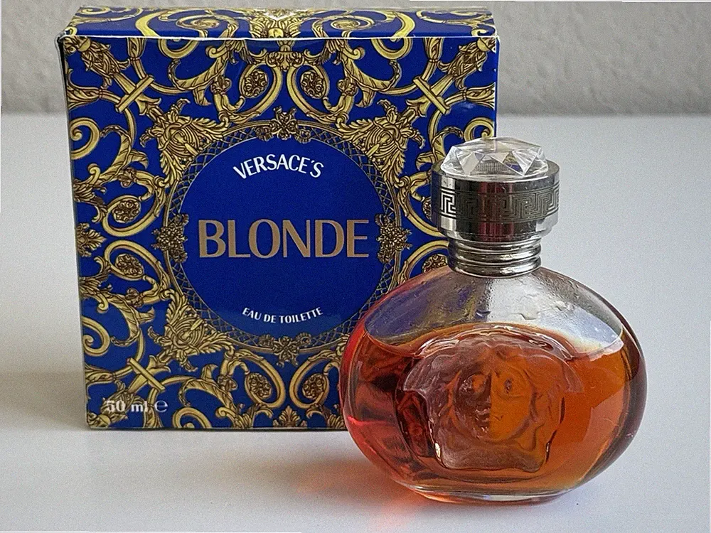VERSACE BLONDE Eau de Toilette Splash 1.6oz 50ml Versace Perfume Fragrance VTG