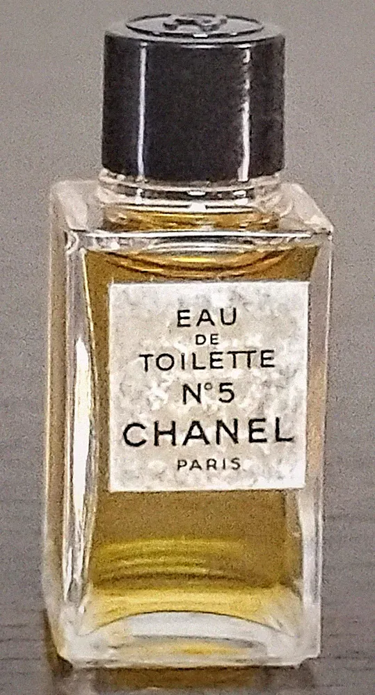 Vintage CHANEL NO.5 Eau De Toilette 4ml 0.13oz Mini Perfume Splash FULL